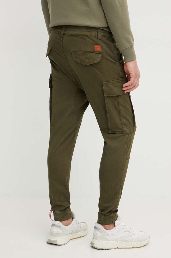 Odjeća Pamučne hlače Alpha Industries Airman Pant 188201.142 zelena