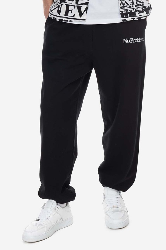 Aries joggers jersey black AR30009
