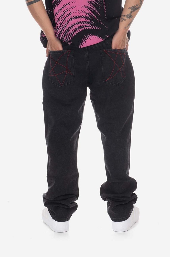 PLEASURES jeans Starry 5 Pocket Denim P23SP042 black AA00