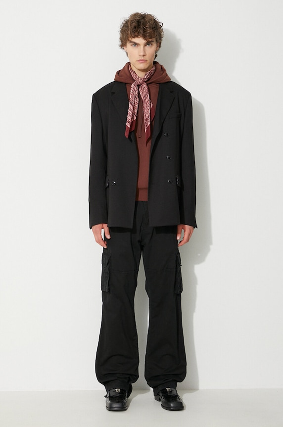 Alpha Industries pantaloni Jet Pant 101212.03 nero AW25