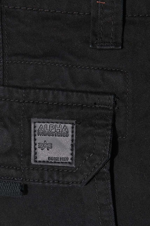 Alpha Industries pantaloni Jet Pant 101212.03 nero