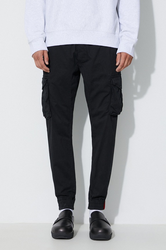Alpha Industries nadrág Cotton Twill Jogger fekete 116202.03