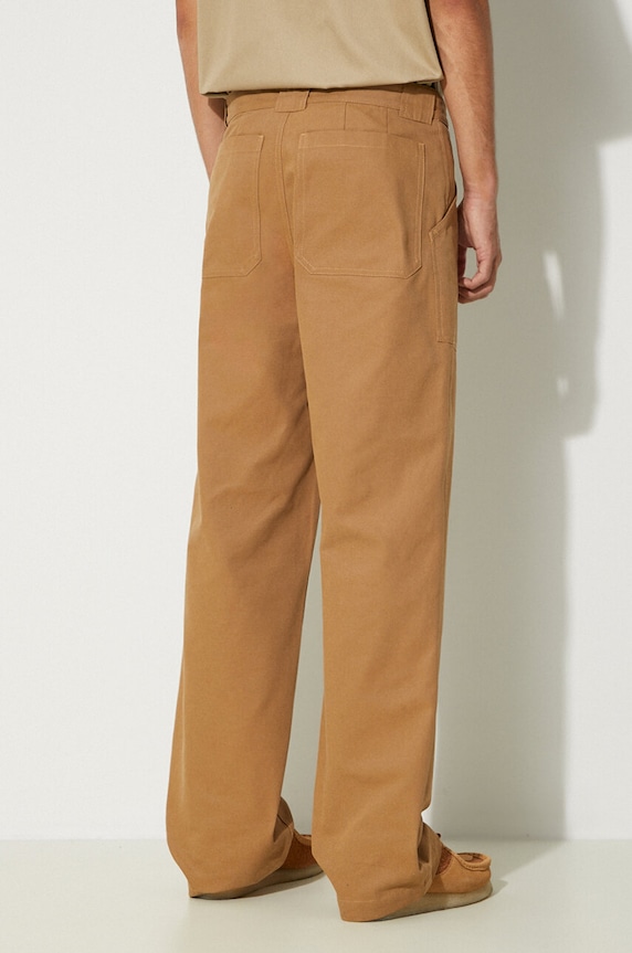 Odzież A.P.C. spodnie bawełniane COGBJ.H08422 brązowy