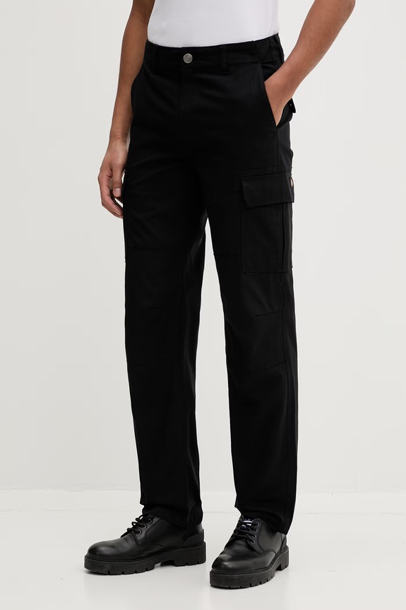 Dickies pantaloni de bumbac bumbac negru DK0A4XDUBLK