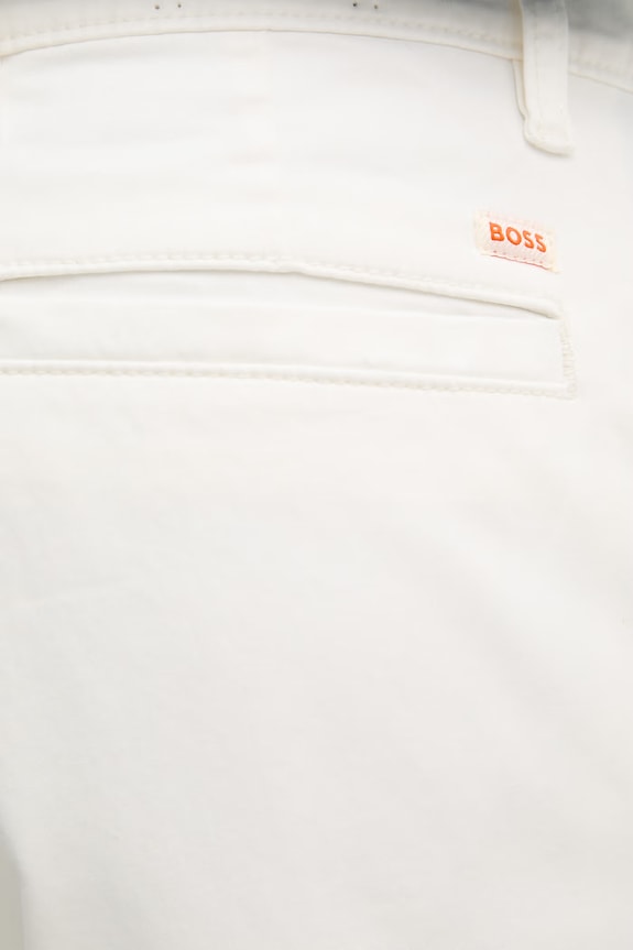 BOSS Orange pantaloni alb 50510917
