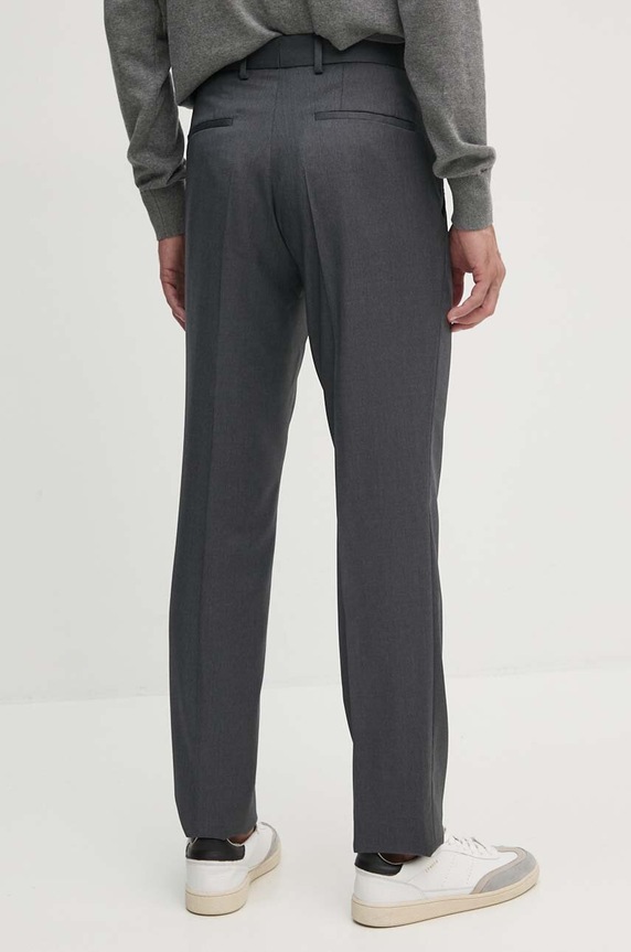 Odjeća Vunene hlače BOSS 50469183 siva