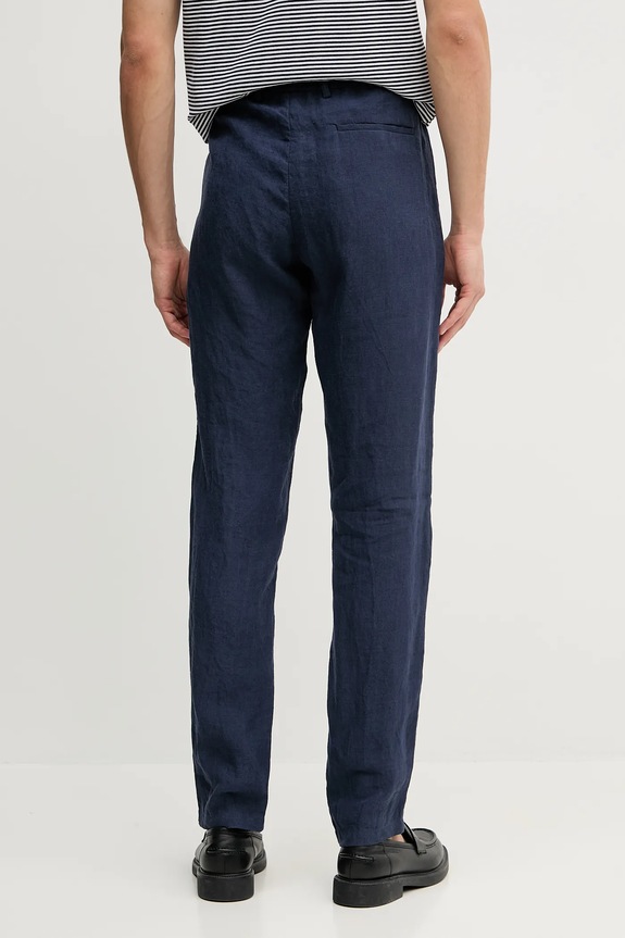 Одяг Льняні штани Emporio Armani 01P590.01448.NOS темно-синій