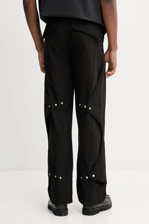 Ρούχα Παντελόνι Heliot Emil SS25.M.10.108.BLK01.CO μαύρο