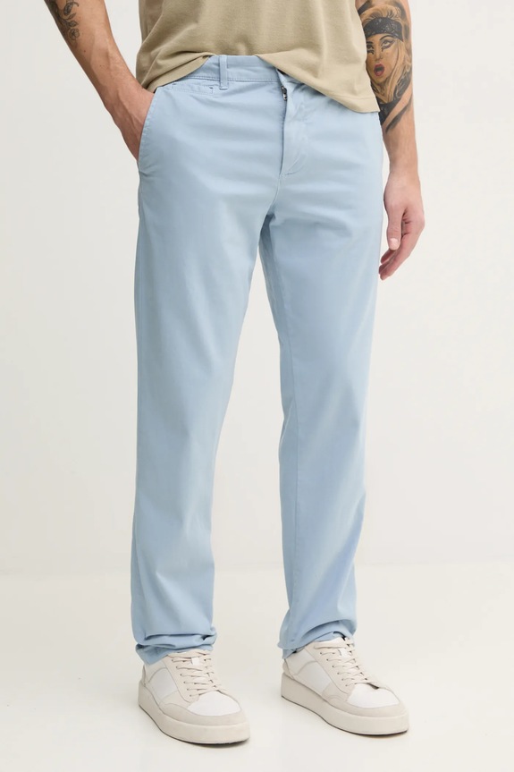 United Colors of Benetton pantaloni chinos blu 4DKH55I18