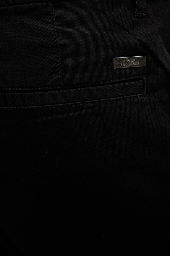 Hlače Armani Exchange črna XM001569.AF18849.NOS