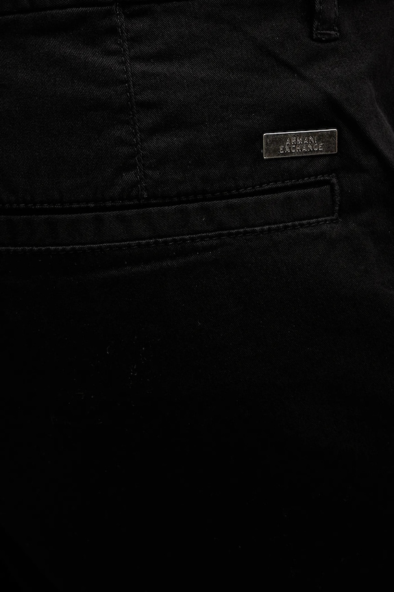 Hlače Armani Exchange črna XM001569.AF18849.NOS