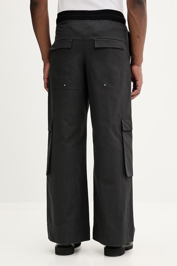 Ruházat Heliot Emil nadrág SS26PRE.M.10.207.BLK01. fekete