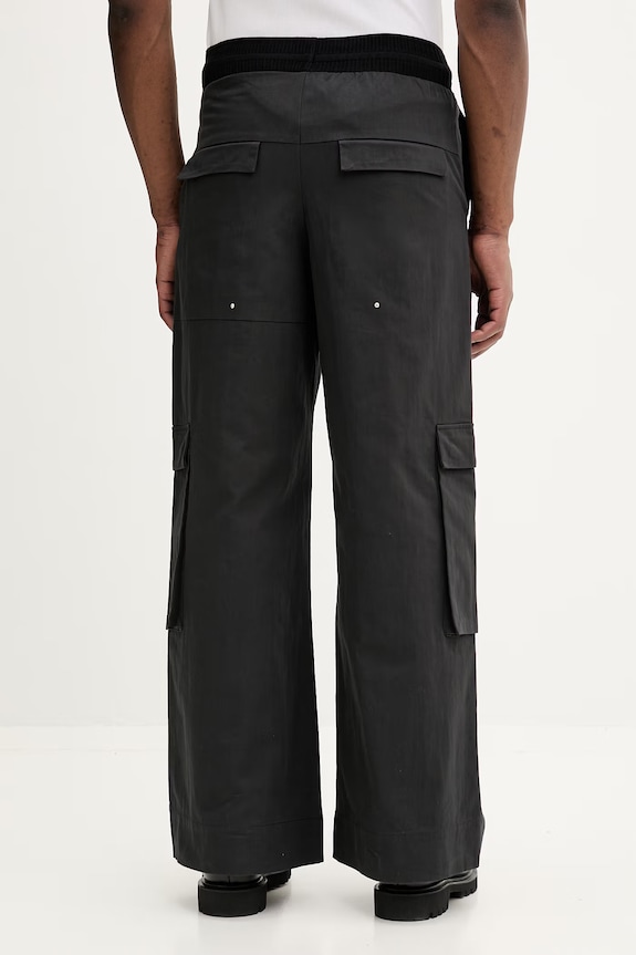 Ruházat Heliot Emil nadrág SS26PRE.M.10.207.BLK01. fekete