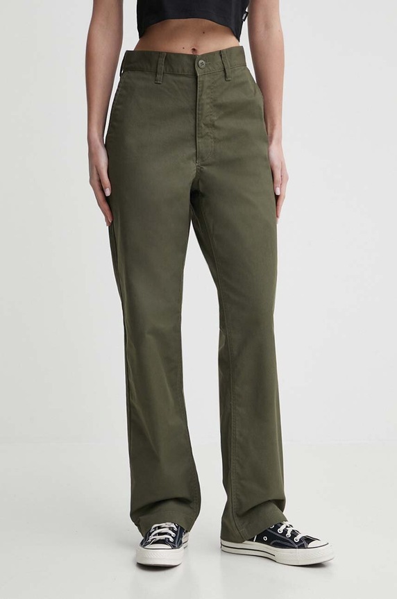 Vans pantaloni Authentic Chino VN0A5FJBKCZ verde AA00