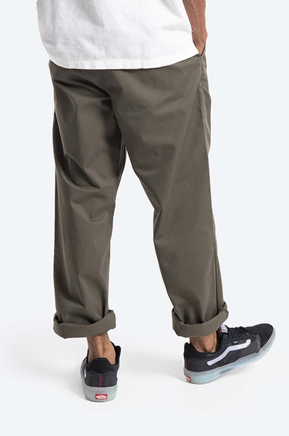 Abbigliamento Vans pantaloni Authentic Chino VN0A5FJBKCZ verde