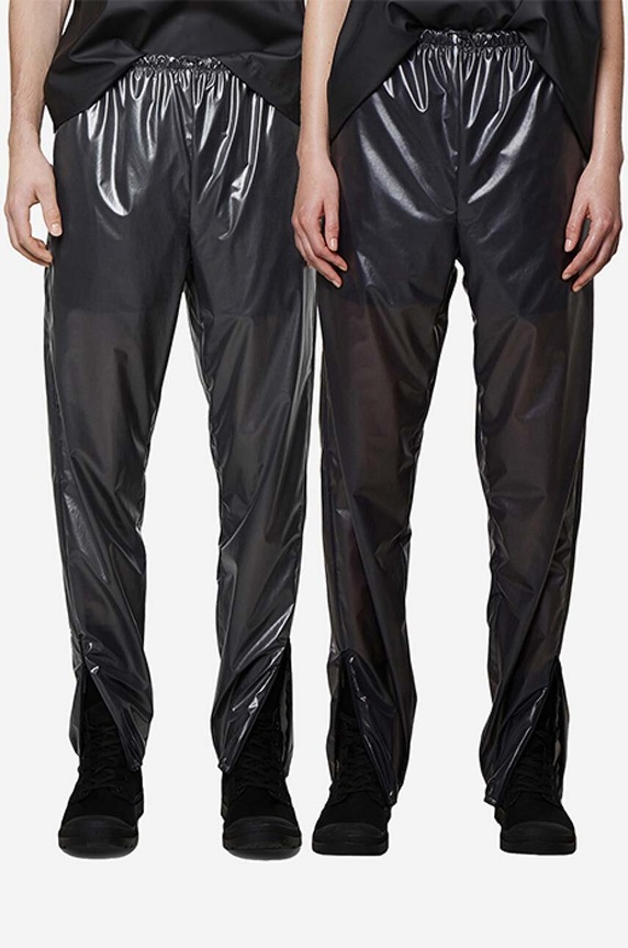 Rains rain trousers Ultralight Pants Slim fabric black 18780.BLACK