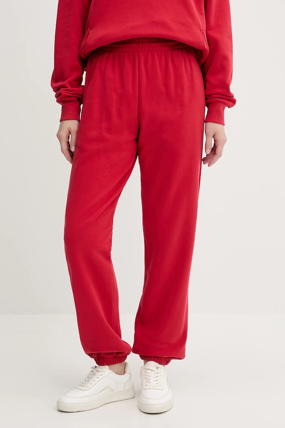 Abbigliamento Pangaia pantaloni tuta di cotone 10000295 rosso