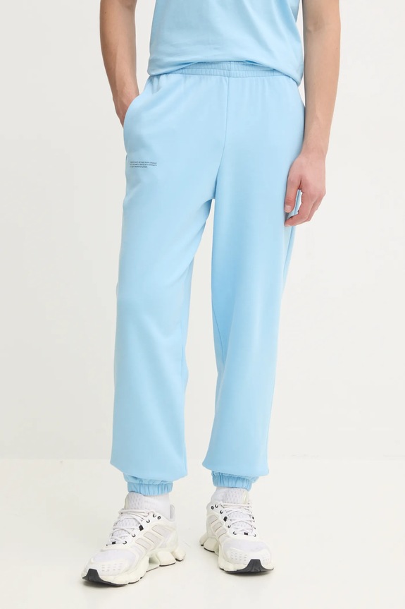 Pangaia pantaloni tuta di cotone 10000295 blu AA00