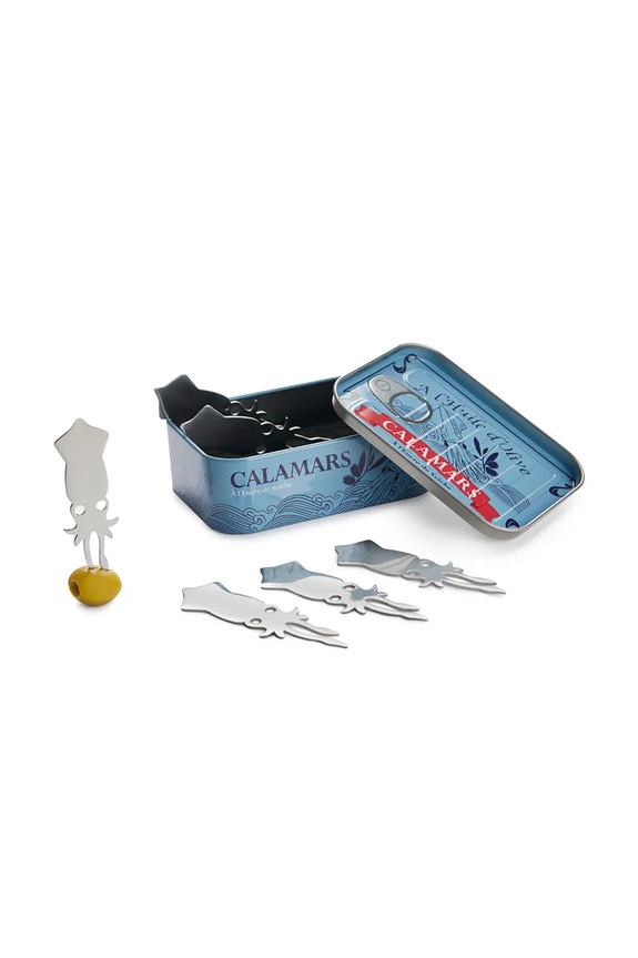 Balvi zestaw widelców do przekąsek Calamars 6-pack multicolor 27971