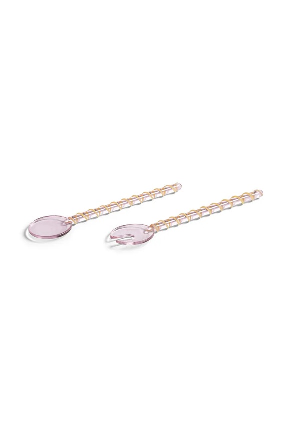 &k amsterdam cucchiai da insalata sling pink pacco da 2 2189.02 rosa AA00