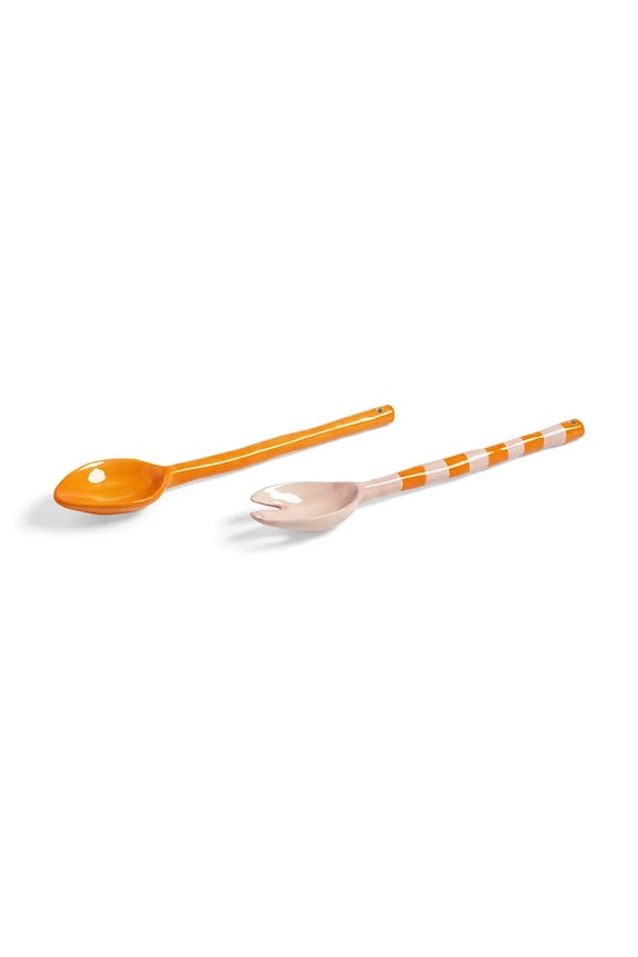 Šalátové lyžice &k amsterdam boavista stripe 2-pak 2829.06 viacfarebná AA00