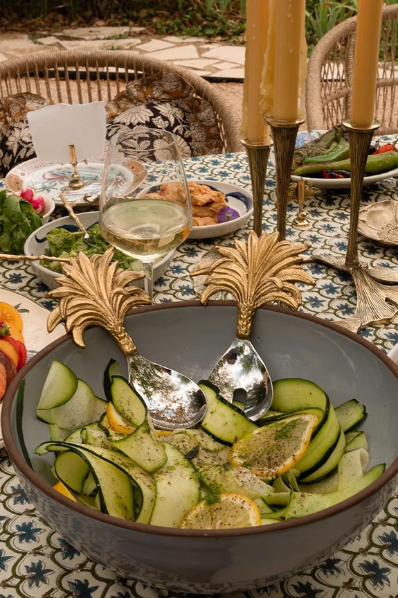 Κουτάλια σαλάτας Doing Goods Marlin Palm Server Set 1.30.10.034.923.4