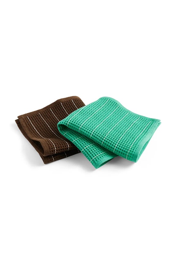 Bavlnené kuchynské utierky HAY Canteen 31 x 31 cm 2-pak viacfarebná AB317.A668.AL61
