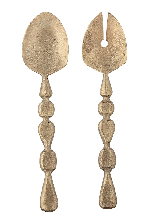 Κουτάλια σαλάτας Bloomingville Edi 26,5 x 6 cm κίτρινο 82068688