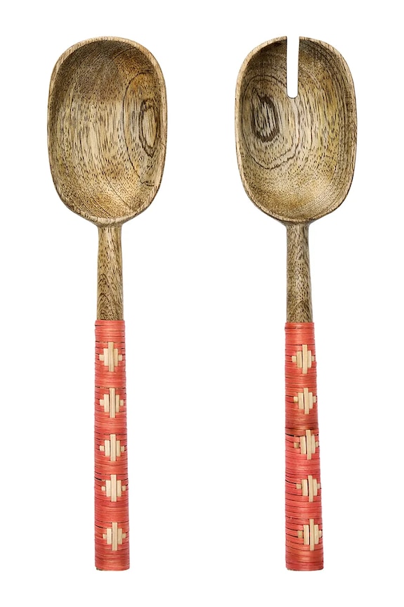 Šalátové lyžice Madam Stoltz 27 cm 2-pak viacfarebná MMS25.02.07