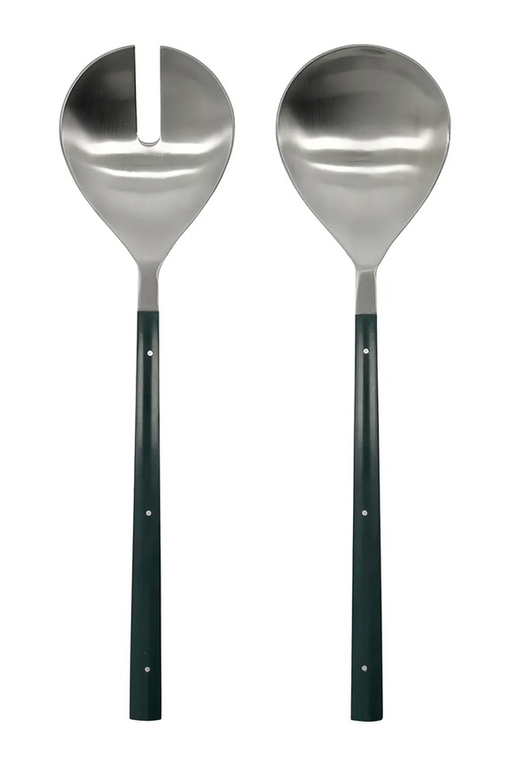 House Doctor łyżki sałatkowe HDLata 28 x 7 cm 2-pack turkusowy 900001324