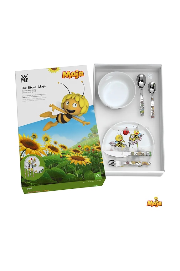 WMF set de mic dejun pentru copii x Pszczółka Maja 6-pack 1294409964 multicolor AA00