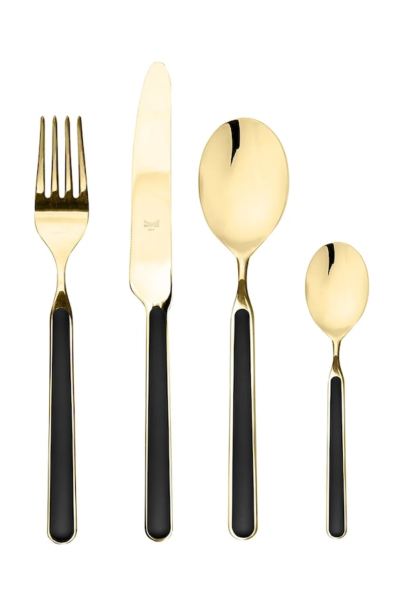 Σετ μαχαιροπήρουνων για 6 άτομα Mepra Fantasia 24-pack μαύρο 10N622024O