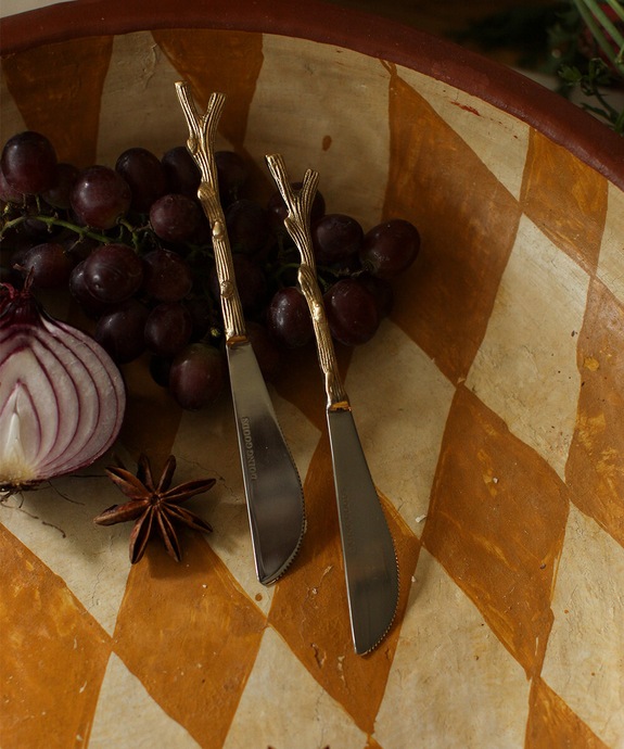 Doing Goods vajkés Twiggy Butter Knife Set 2 db többszínű 1.30.40.008.921.3