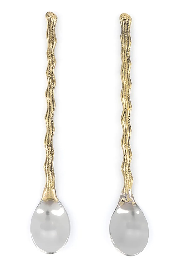 Set žličica Doing Goods Wavy Teaspoon Set 11,5 cm. 2-pack šarena 1.30.10.037.926.3