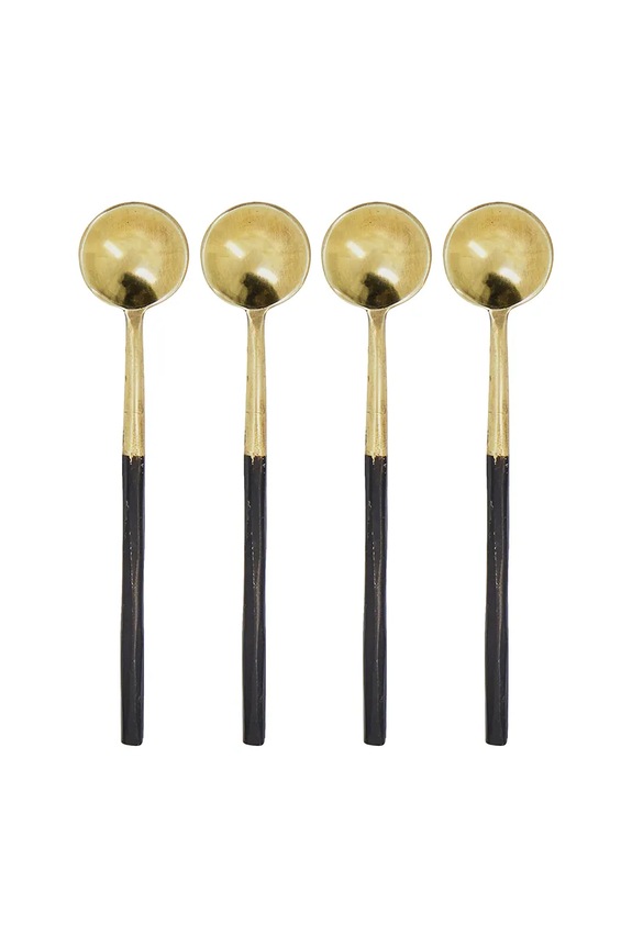 Σετ κουτάλια House Doctor HDSpoon 11,5 cm 4-pack κίτρινο 900000228