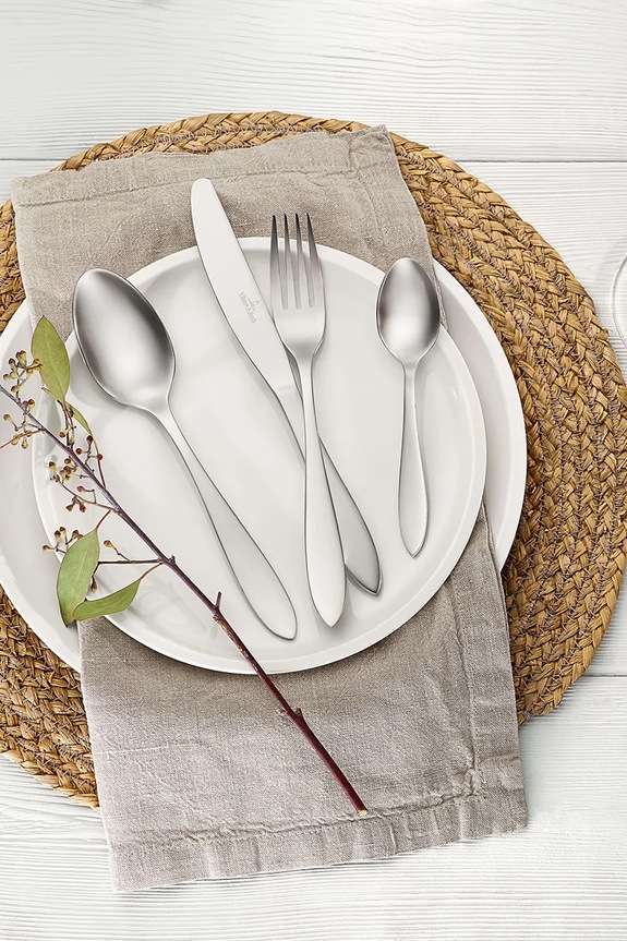 Villeroy & Boch komplet sztućców ze stali nierdzewnej 12.6394.9057 srebrny AA00