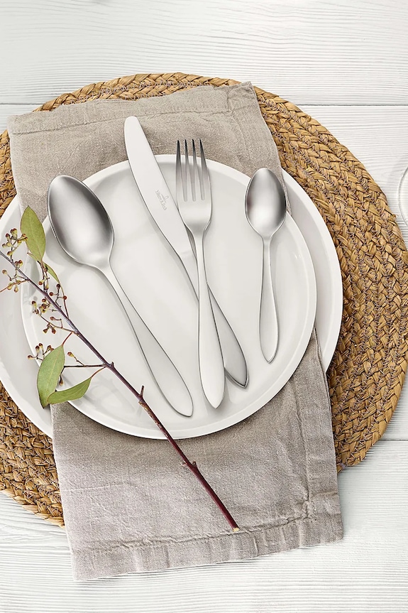 Villeroy & Boch komplet sztućców ze stali nierdzewnej 12.6394.9057 srebrny AA00