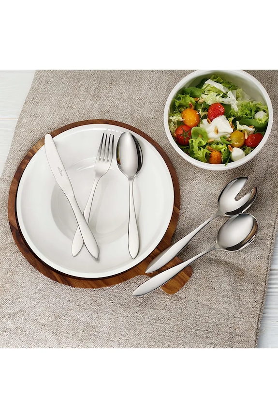 Villeroy & Boch komplet sztućców ze stali nierdzewnej 12.6373.9081 srebrny AA00