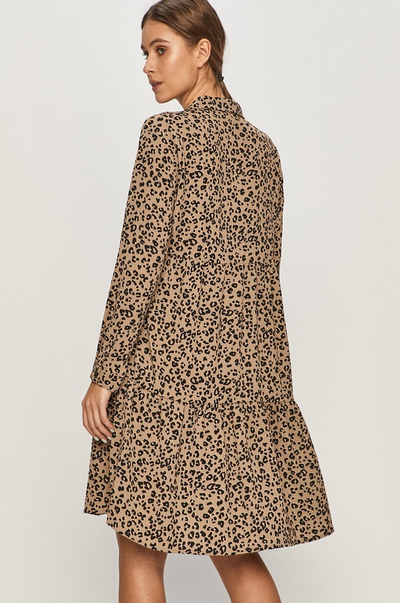 Odzież Jacqueline de Yong - Sukienka 15221987 beżowy