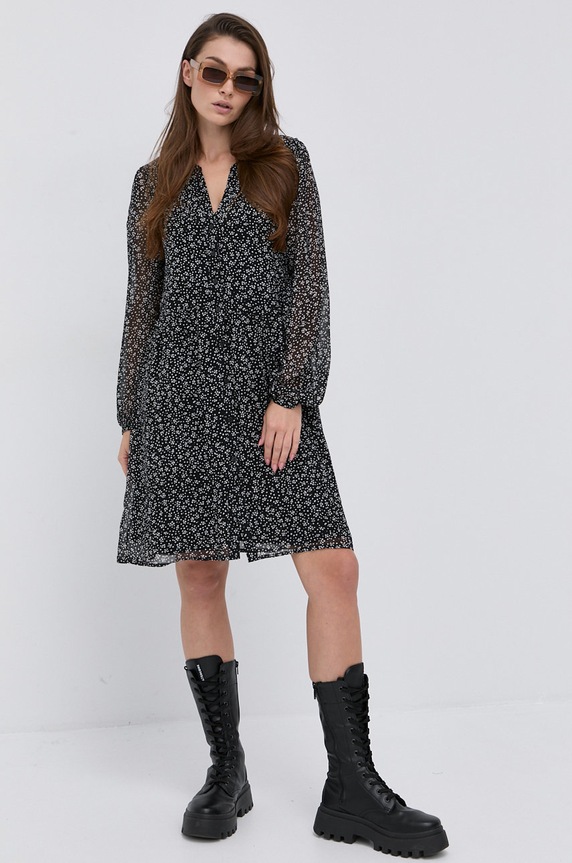 Vila Sukienka casual czarny 14063317