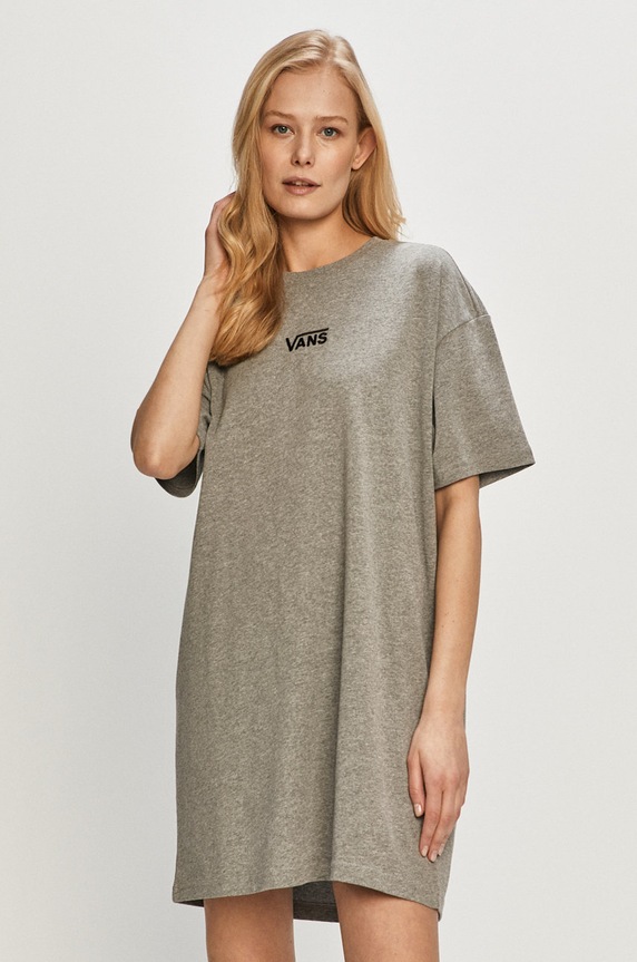 Vans - Sukienka nadruk szary VN0A4RU202F1