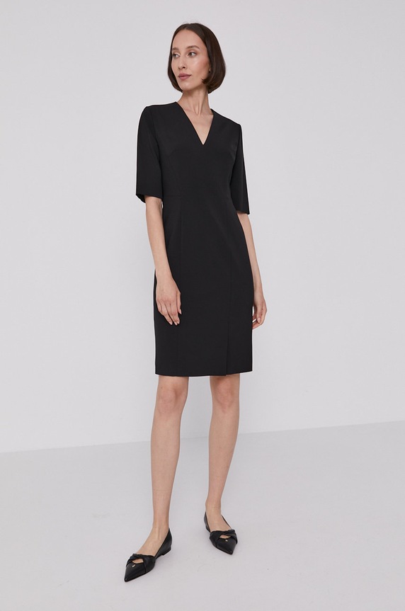 BOSS Sukienka 50395627.NOS 50395627.NOS czarny AA00