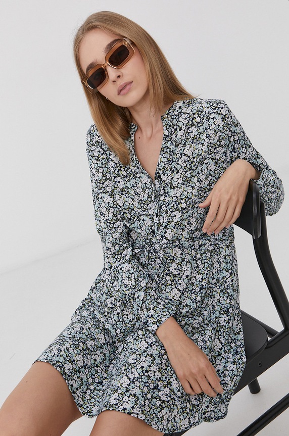 Only Sukienka casual granatowy 15200543.NightSky