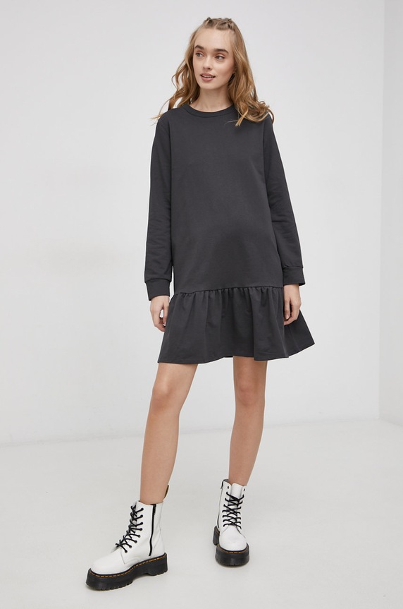 Only Sukienka casual szary 15248648.Phantom