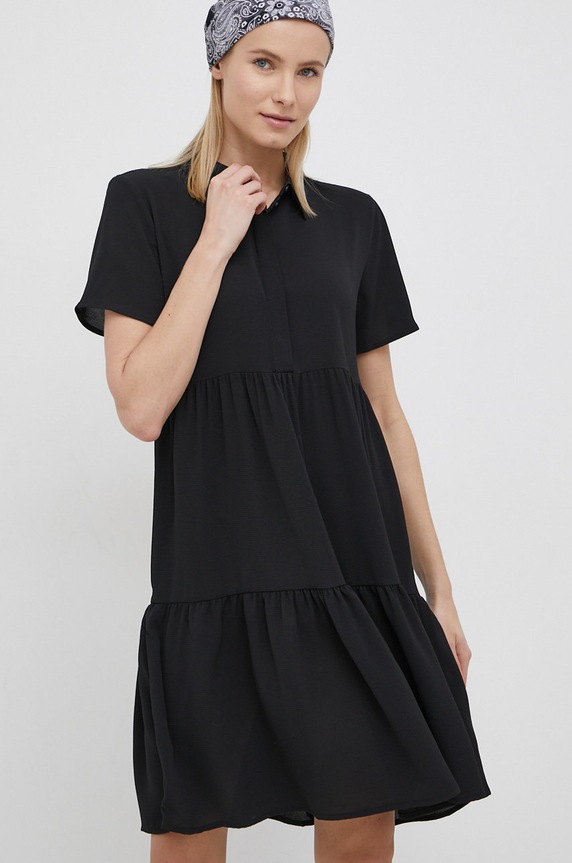 JDY Sukienka 15240515.Black czarny AA00