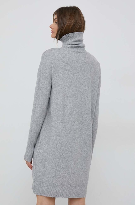 Odzież Vero Moda sukienka 10199744.LightGreyM szary