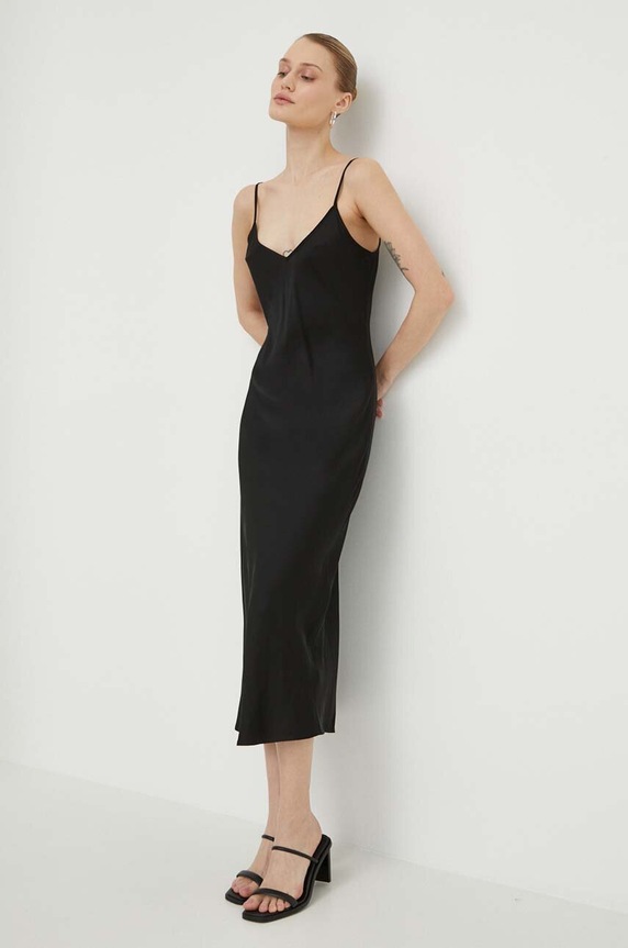 Samsoe ruha SASHARON fekete F10000026