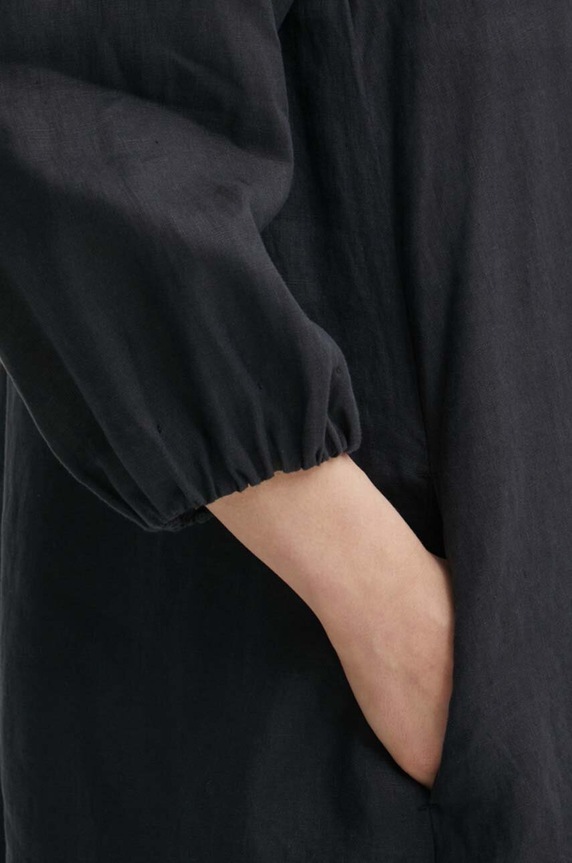 Marc O'Polo rochie din in M04130521123 negru