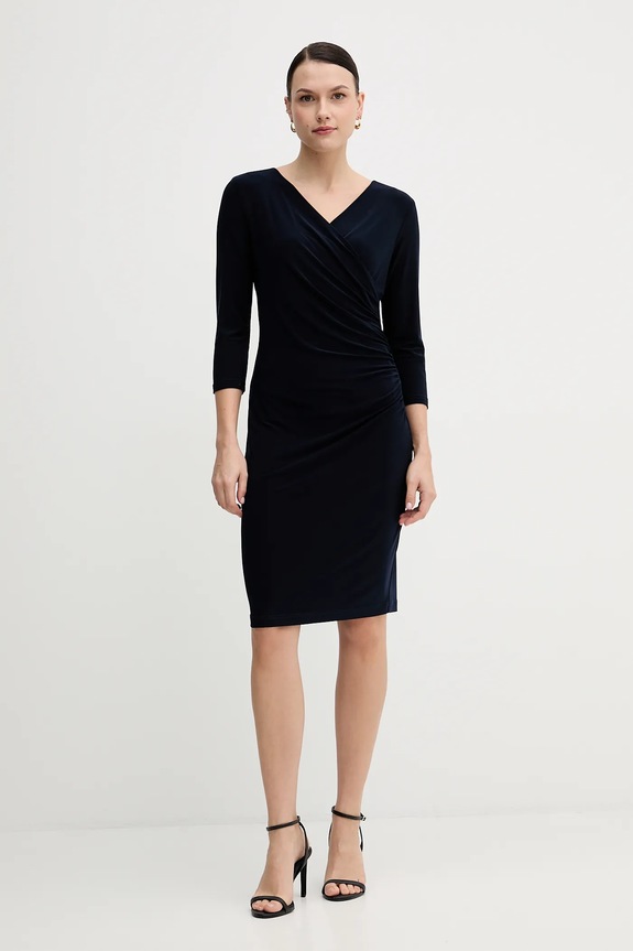 Obleka Joseph Ribkoff Z elastanom mornarsko modra 233305NOS