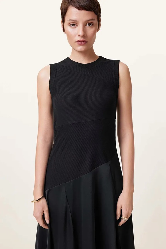 AllSaints розкльошена сукня чорний W255DC